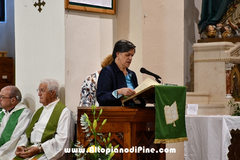 Incontro tra il vescovo mons. Lauro Tisi e la comunitá pinetana - settembre 2018 