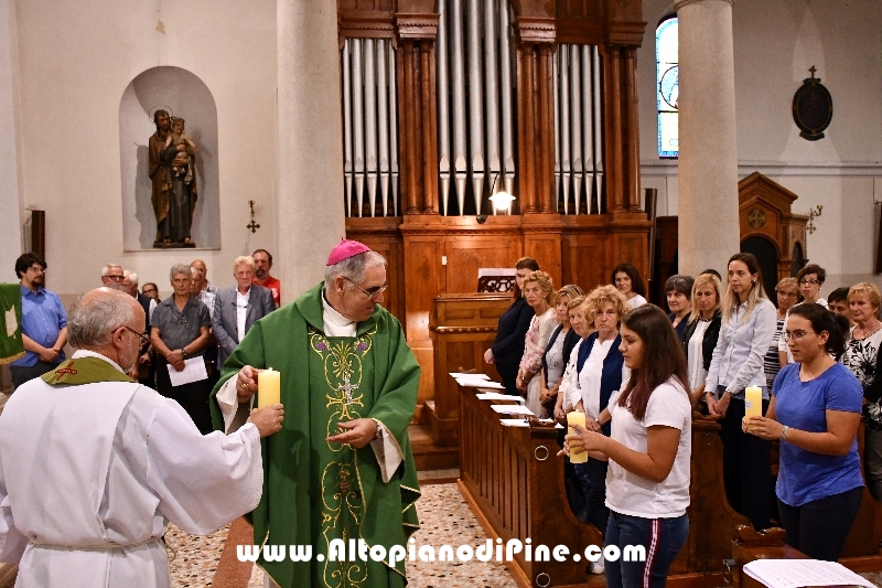 Incontro tra il vescovo mons. Lauro Tisi e la comunitá pinetana - settembre 2018 