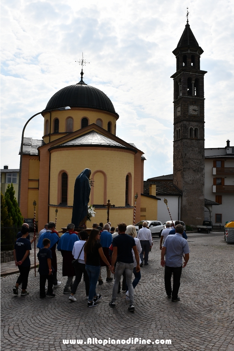 Processione Madonna Addolorata Miola 2018