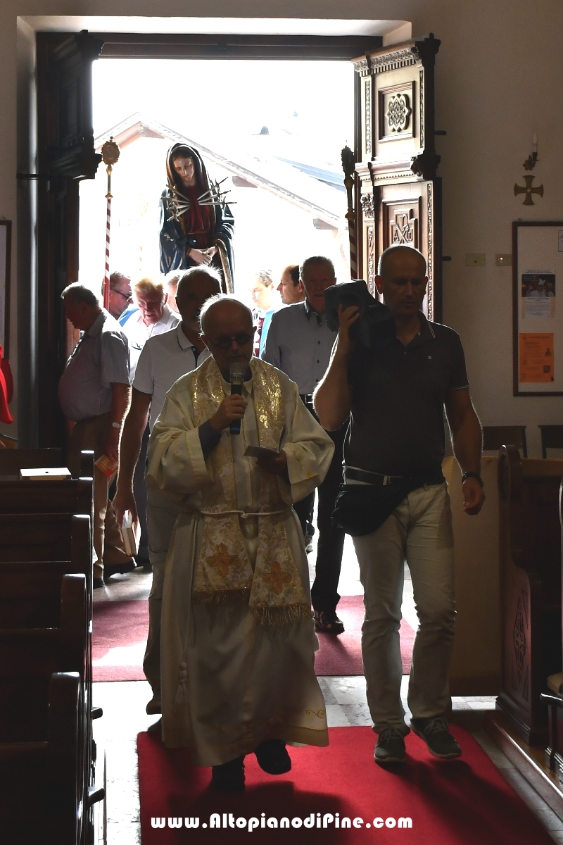 Processione Madonna Addolorata Miola 2018