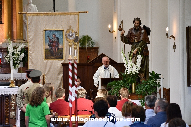 Processione in onore di San Rocco - Miola 16 agosto 2018