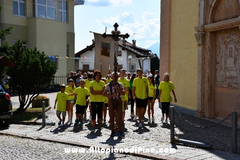 Processione in onore di San Rocco - Miola 16 agosto 2018