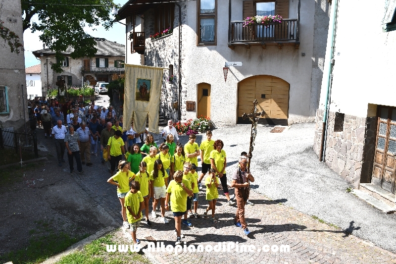 Processione in onore di San Rocco - Miola 16 agosto 2018