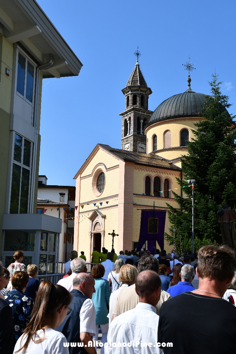 Processione in onore di San Rocco - Miola 16 agosto 2018