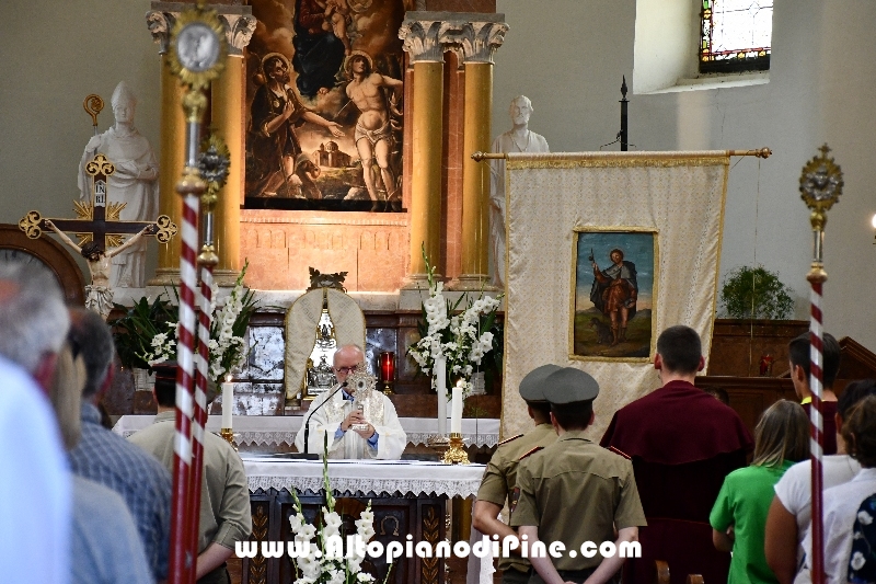 Processione in onore di San Rocco - Miola 16 agosto 2018