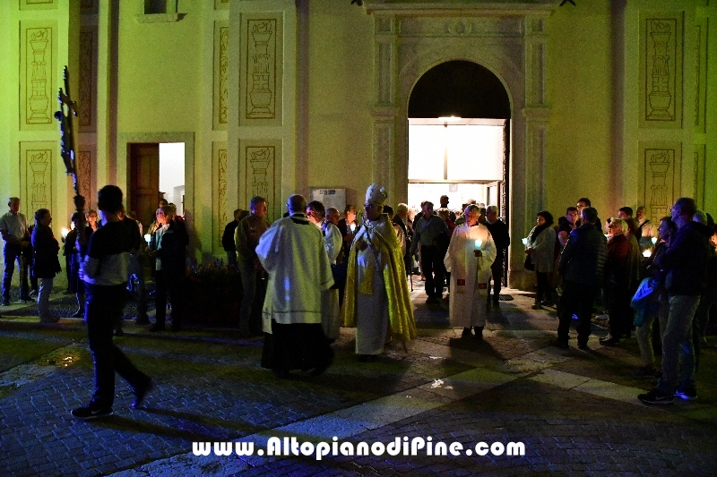 Fiaccolata/Rosario in onore della Madonna Assunta - Montagnaga