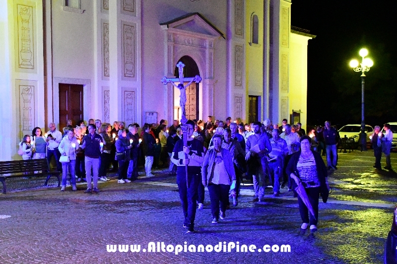 Fiaccolata/Rosario in onore della Madonna Assunta - Montagnaga