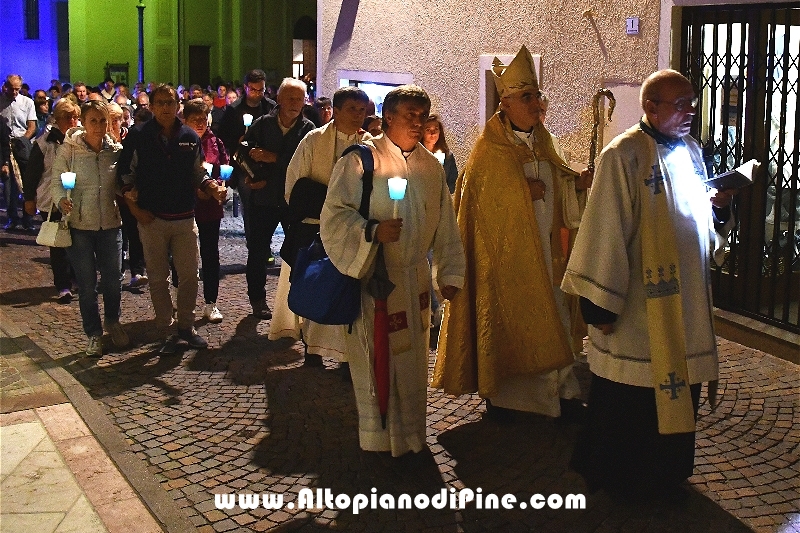 Fiaccolata/Rosario in onore della Madonna Assunta - Montagnaga