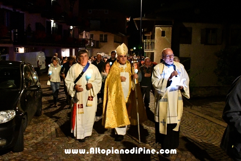 Fiaccolata/Rosario in onore della Madonna Assunta - Montagnaga