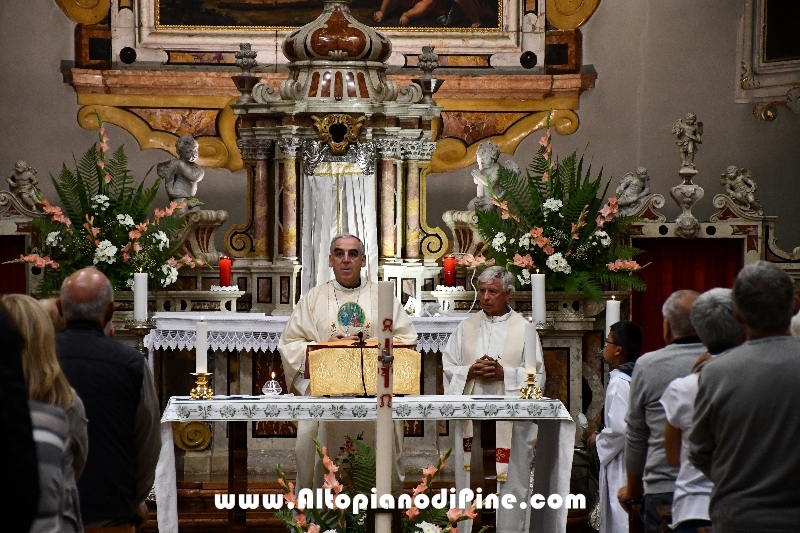 S.Messa in onore della Madonna Assunta - Santuario di Montagnaga border=