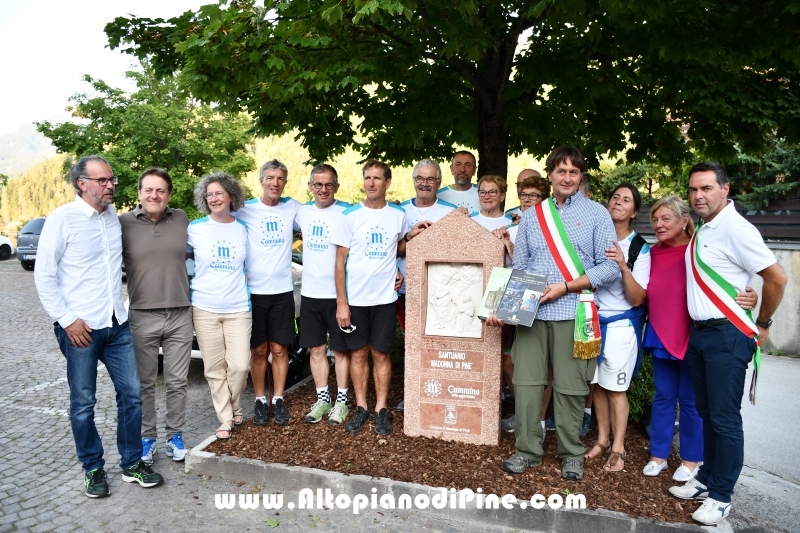 Benedizione Stele Cammino delle Apparizioni