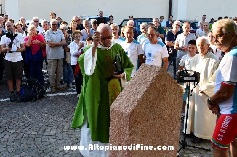 Benedizione Stele Cammino delle Apparizioni