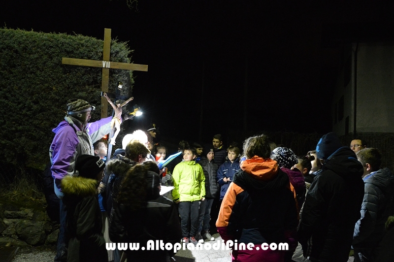 Via Crucis Interparrocchiale 2018 Baselga-Miola