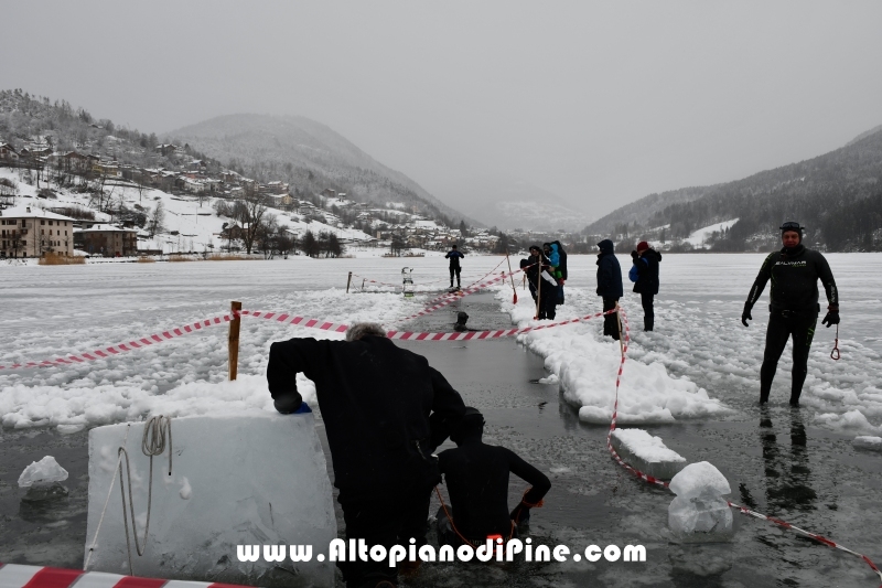 18 stage Nazionale di apnea  sottoghiaccio