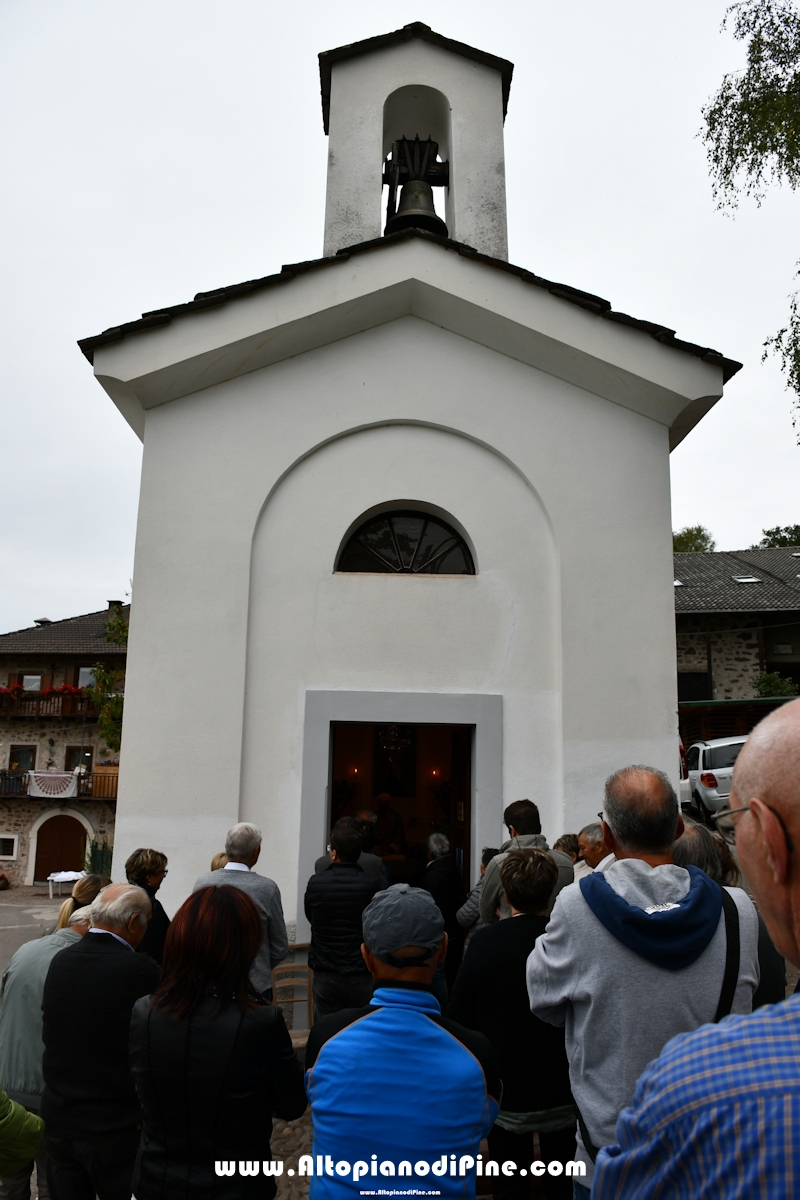 S. Messa chiesetta San Giovanni Nepomuceno - Cané 22 settembre 2019 