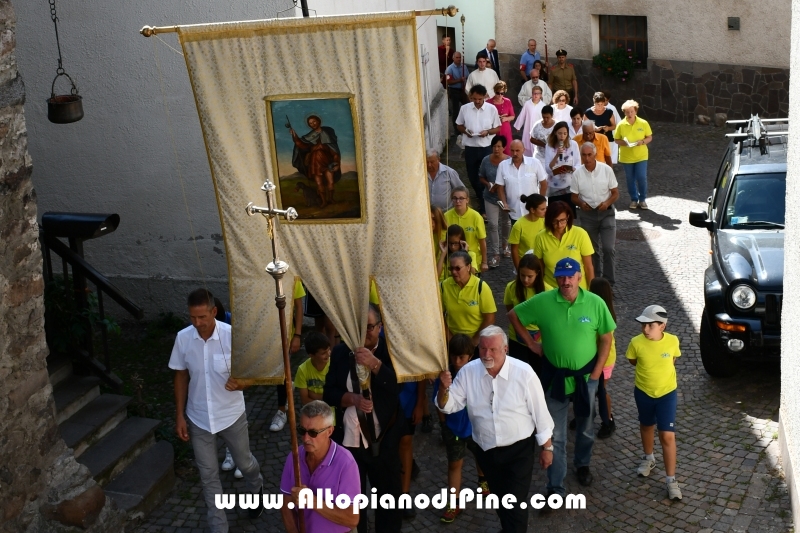 Processione in onore di San Rocco - Miola 16 agosto 2019