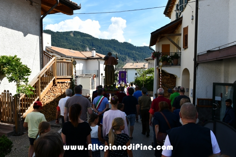 Processione in onore di San Rocco - Miola 16 agosto 2019