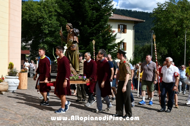 Processione in onore di San Rocco - Miola 16 agosto 2019