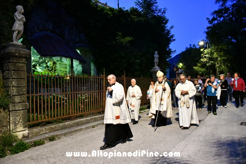 Rosario/fiaccolata fino alla Conca della Comparsa