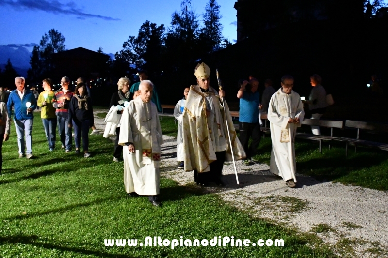 Rosario/fiaccolata fino alla Conca della Comparsa