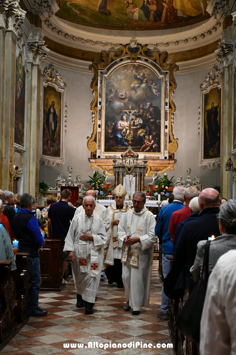 Liturgia della Luce  - Santuario di Montagnaga