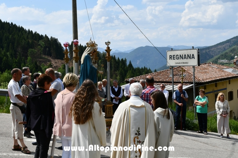 Regnana - S. Messa e processione in onore della patrona Madonna delle Grazie 2019