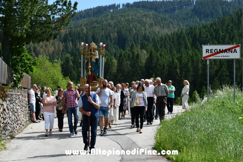 Regnana - S. Messa e processione in onore della patrona Madonna delle Grazie 2019