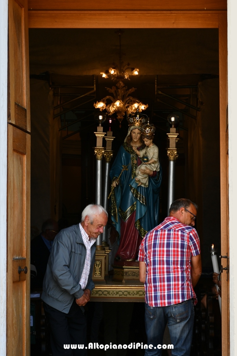 Regnana - S. Messa e processione in onore della patrona Madonna delle Grazie 2019