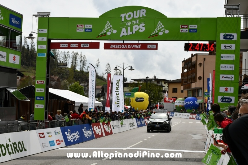 Tour the Alps 2019 - terza tappa con arrivo a Baselga di Pine' 