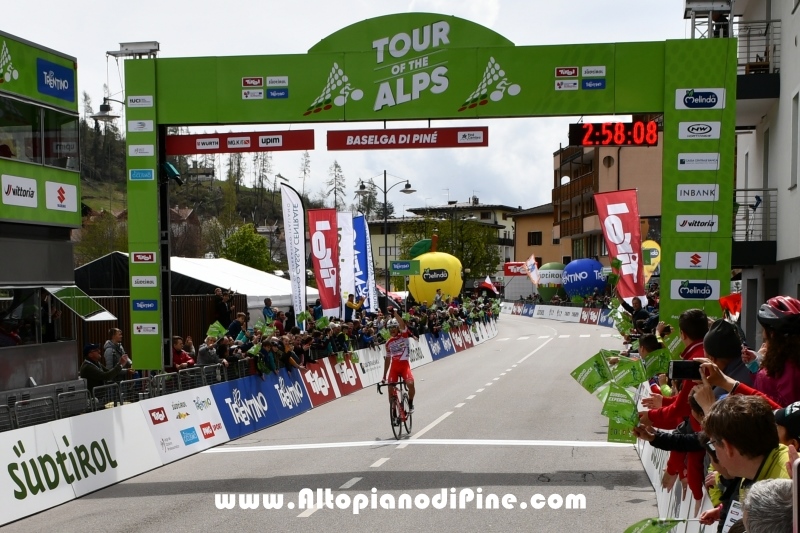 Tour the Alps 2019 - terza tappa con arrivo a Baselga di Pine' 