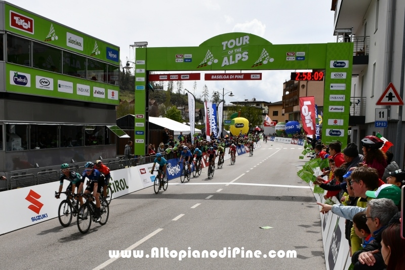 Tour the Alps 2019 - terza tappa con arrivo a Baselga di Pine' 