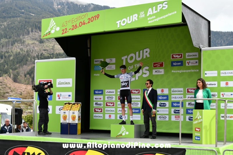 Tour the Alps 2019 - terza tappa con arrivo a Baselga di Pine' 