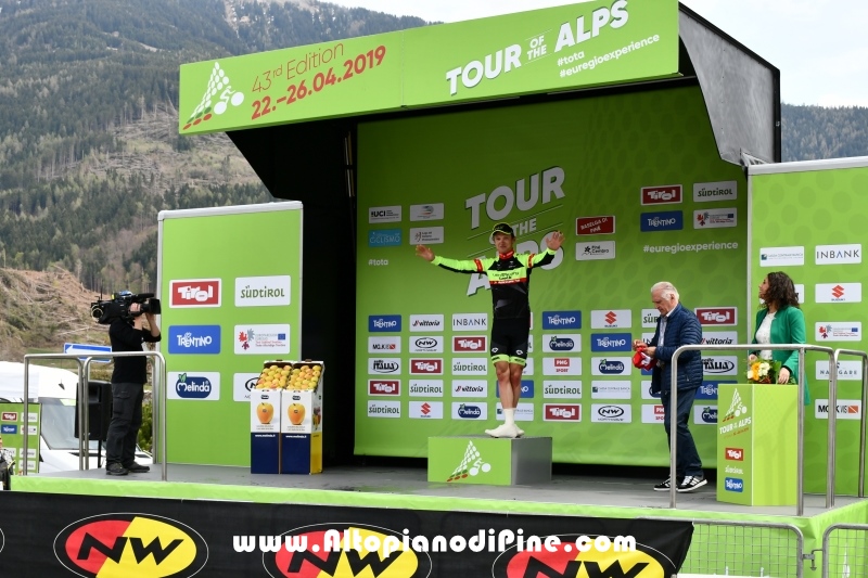 Tour the Alps 2019 - terza tappa con arrivo a Baselga di Pine' 