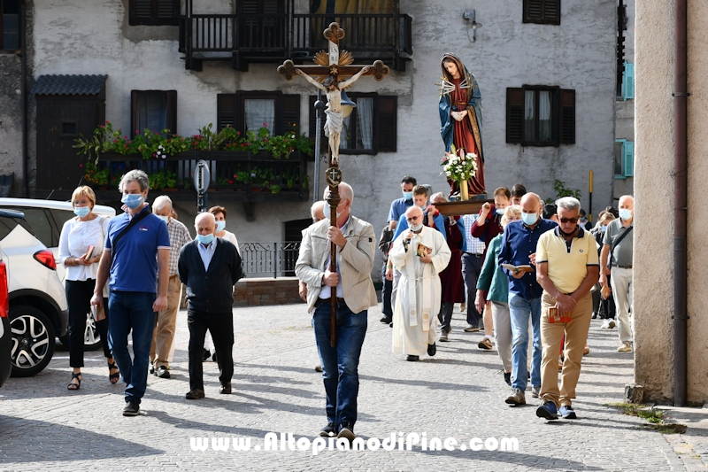 Processione Madonna Addolorata Miola 2020