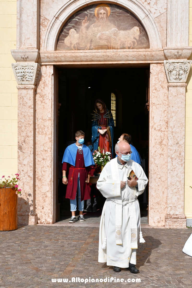 Processione Madonna Addolorata Miola 2020