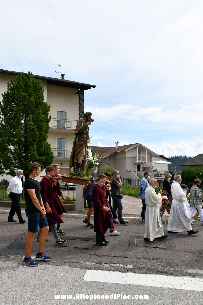 Processione in onore di San Rocco - 16 agosto 2020