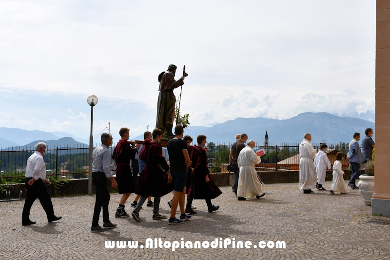 Processione in onore di San Rocco - Miola 16 agosto 2020