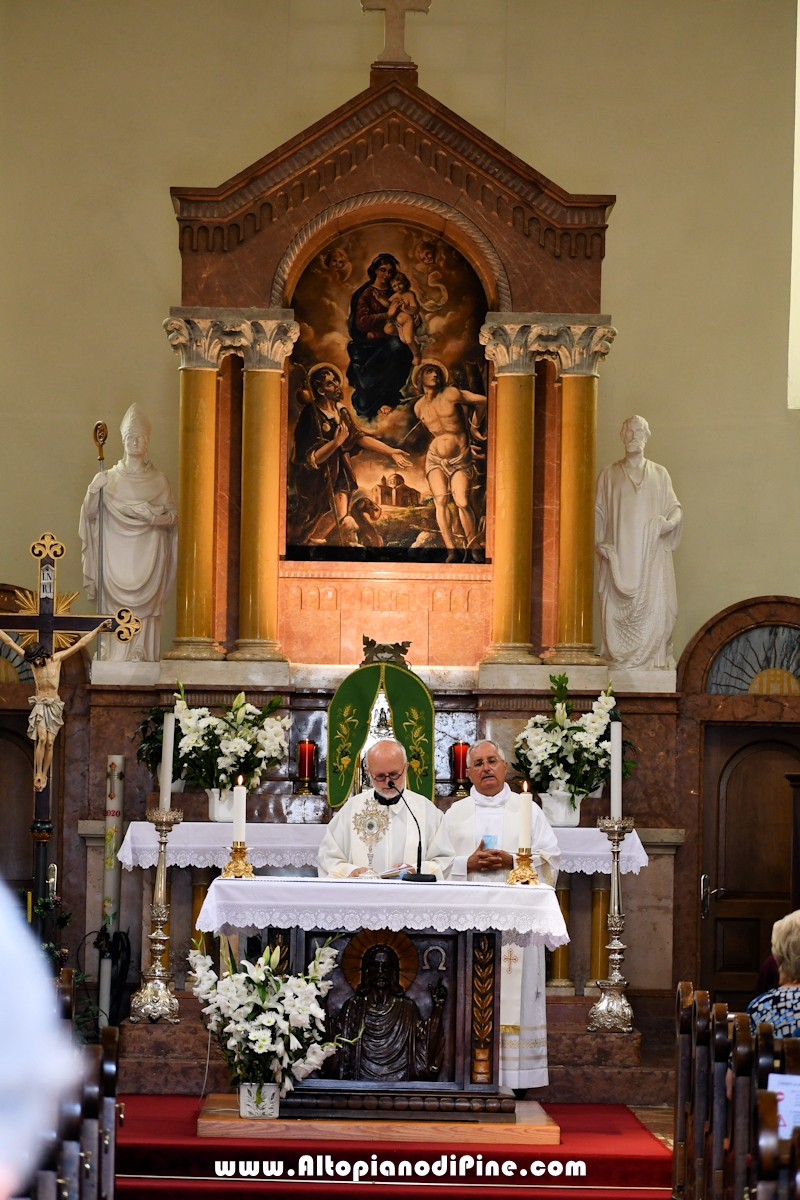 Processione in onore di San Rocco - Miola 16 agosto 2020