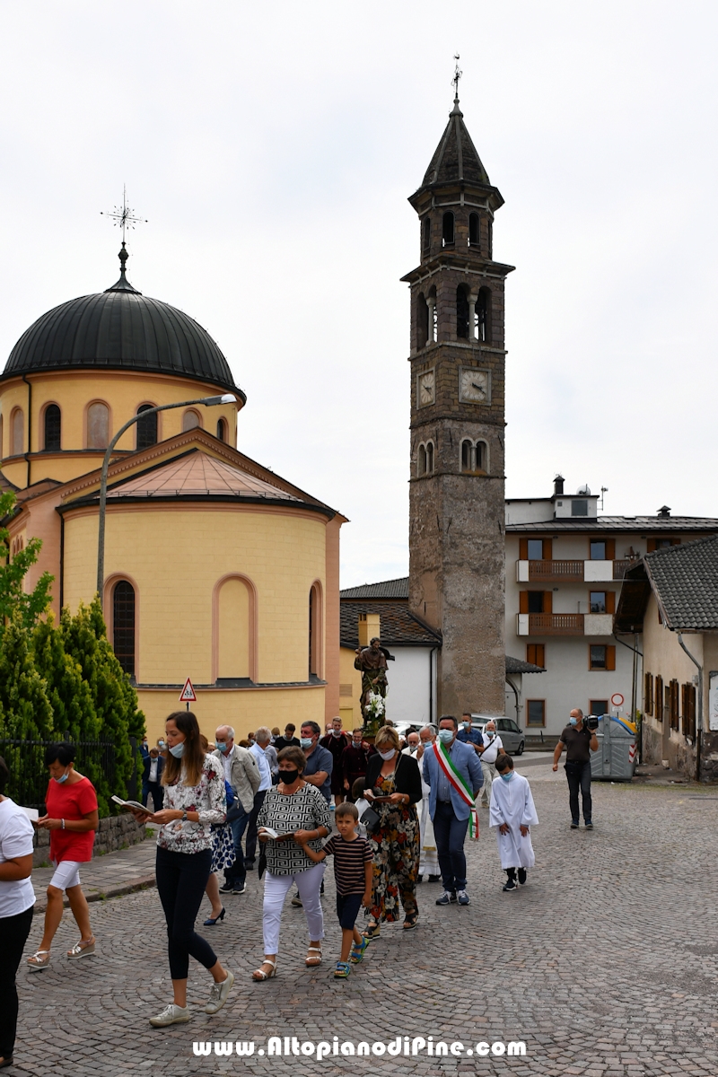 Processione in onore di San Rocco - 16 agosto 2020