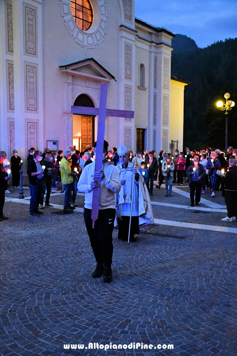 Rosario/fiaccolata fino alla Conca della Comparsa