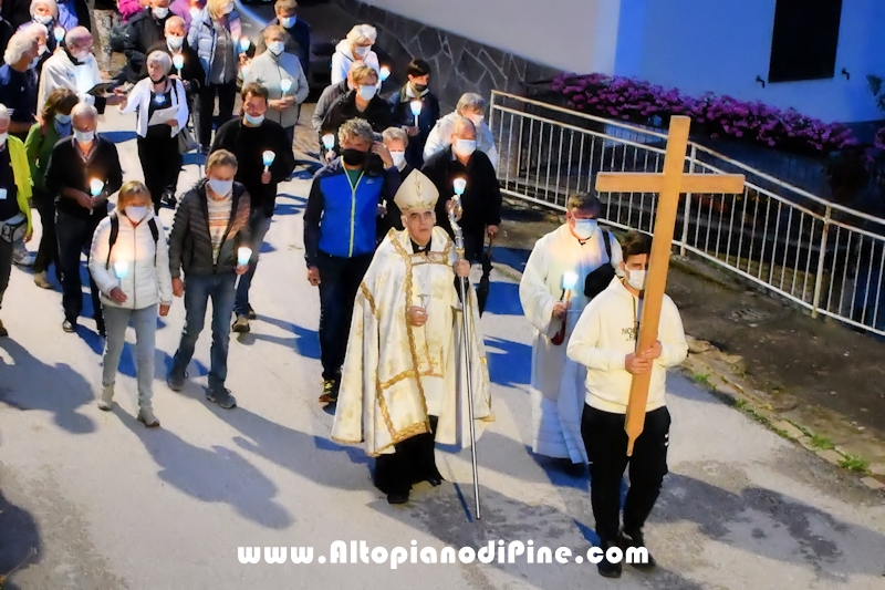 Rosario/fiaccolata fino alla Conca della Comparsa