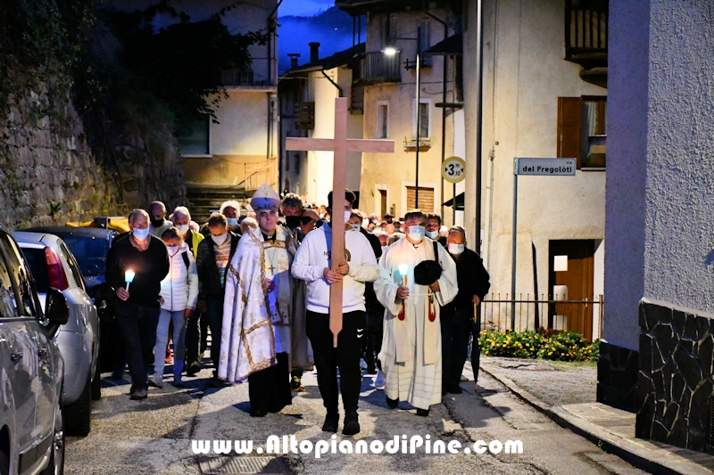 Rosario/fiaccolata fino alla Conca della Comparsa