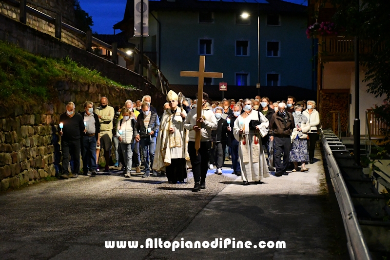 Rosario/fiaccolata fino alla Conca della Comparsa