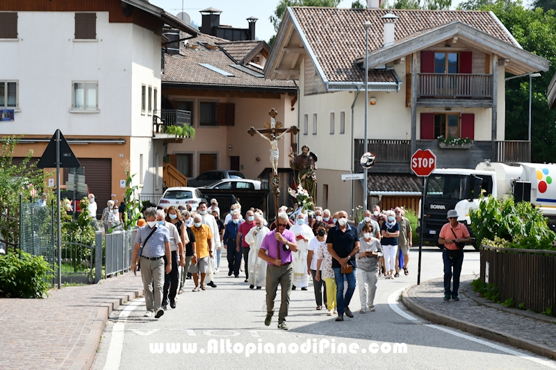 Processione in onore di San Rocco - Miola 16 agosto 2021