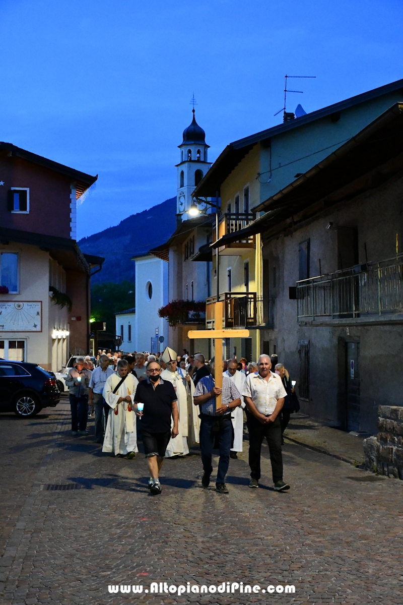 Rosario/fiaccolata fino alla Conca della Comparsa