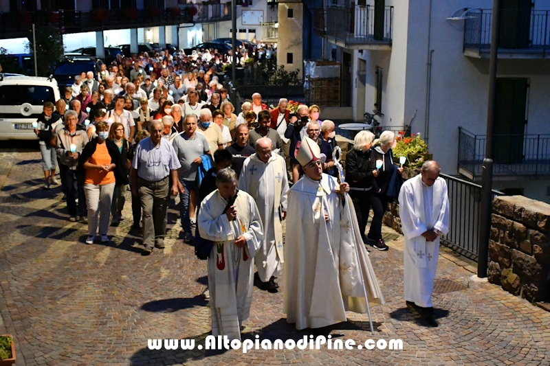 Rosario/fiaccolata fino alla Conca della Comparsa