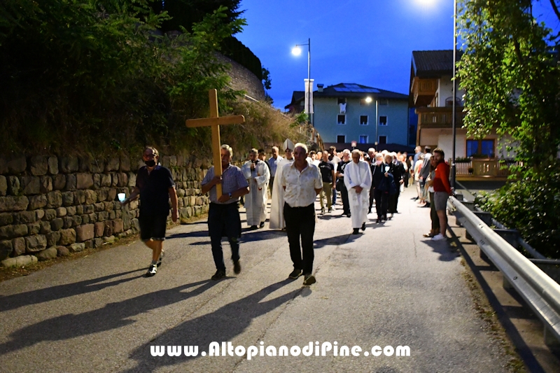 Rosario/fiaccolata fino alla Conca della Comparsa