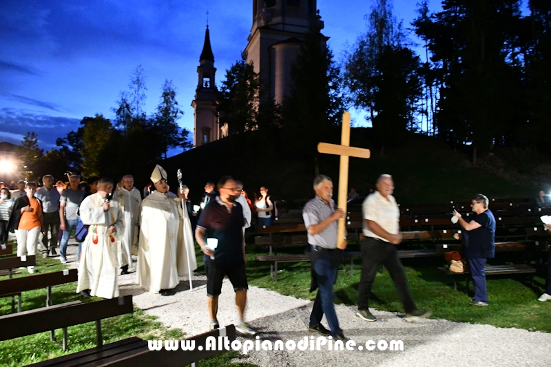 Rosario/fiaccolata fino alla Conca della Comparsa