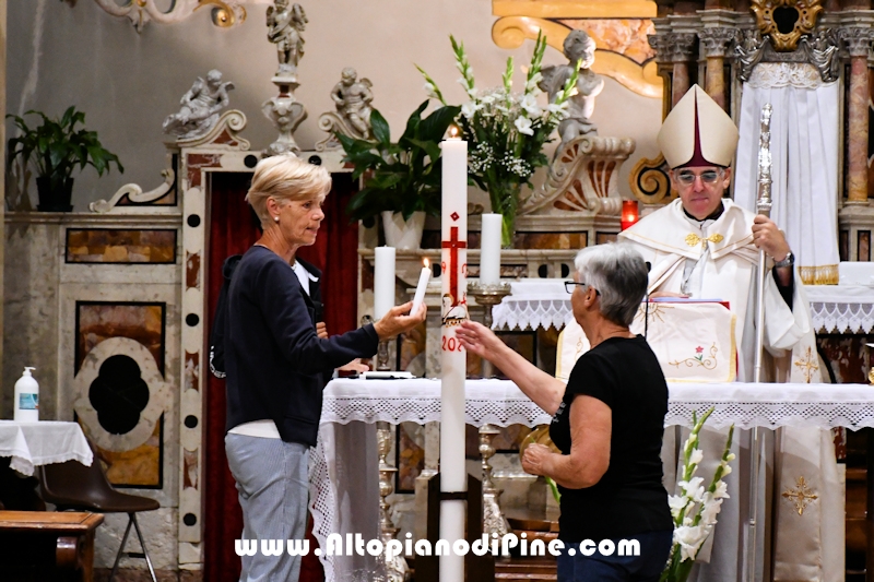 Fiaccolata/Rosario in onore della Assunta