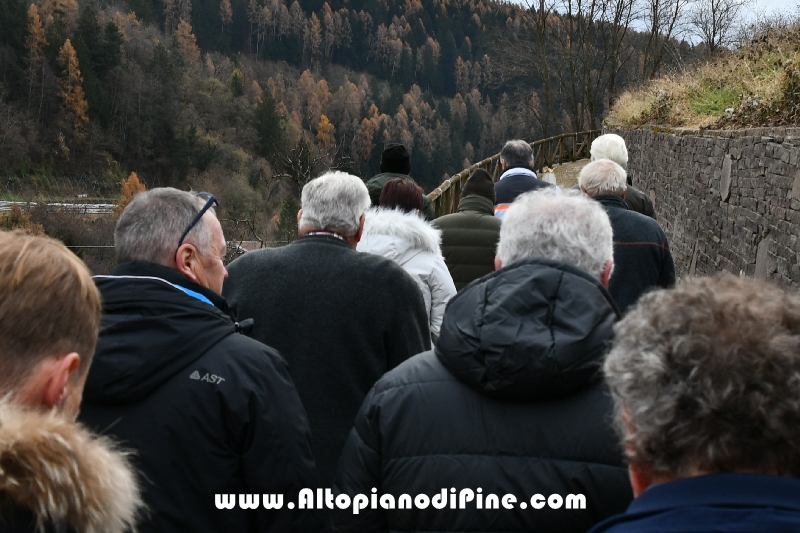 Processione con Santa Barbara - San Mauro Baselga di Piné 4 dicembre 2024